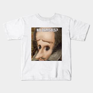 No Damsels Meme Design Kids T-Shirt